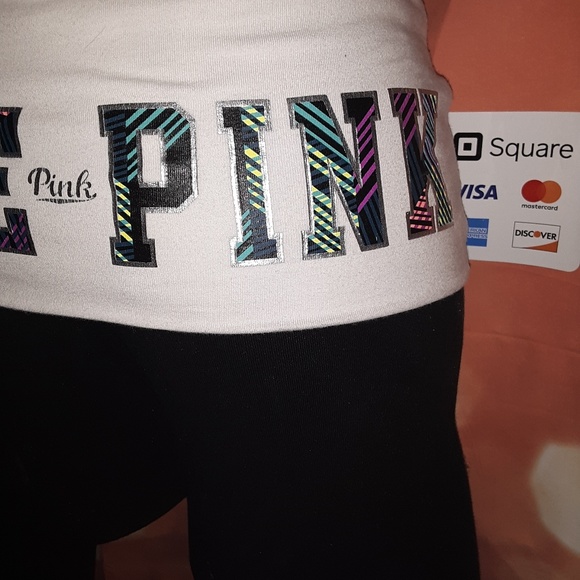 PINK VICTORIA SECRET SZXS CAPRIS, EUC - Picture 6 of 6